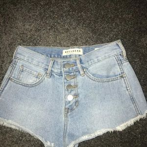 Pacsun high-rise jean shorts